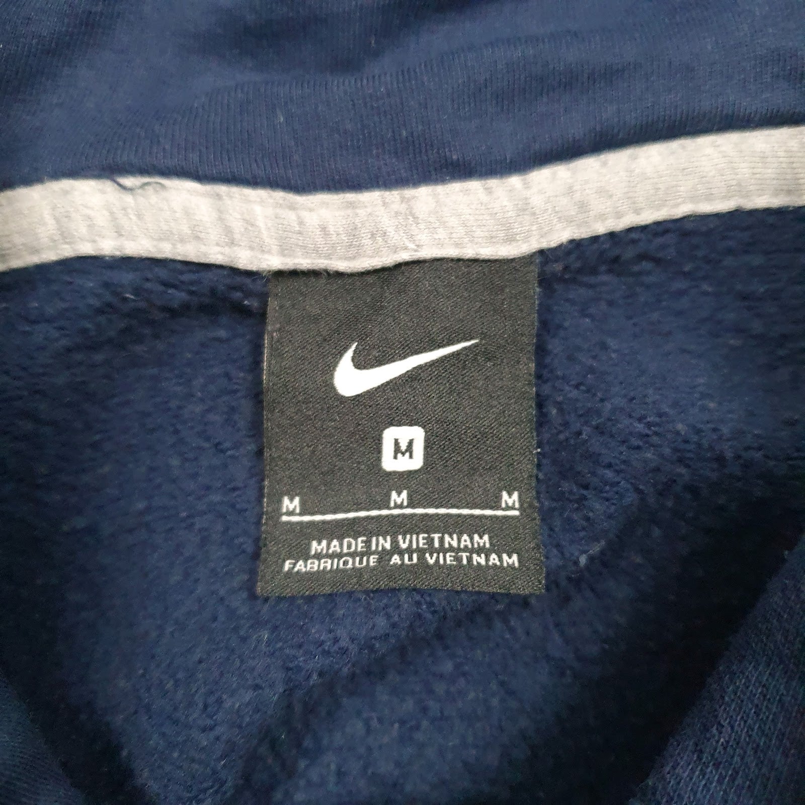 Mens Navy Nike Rebels Gymnastics Hoodie Jumper