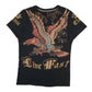 Mens Black Electric Shock  Short Sleeve T Shirt