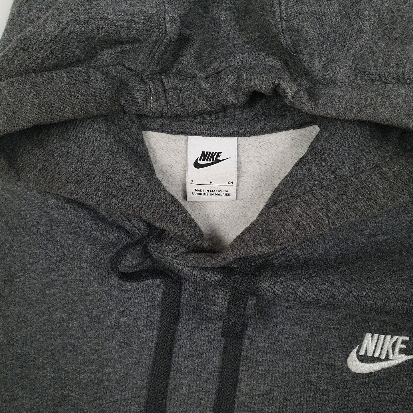 Mens Grey Nike  Hoodie Jumper
