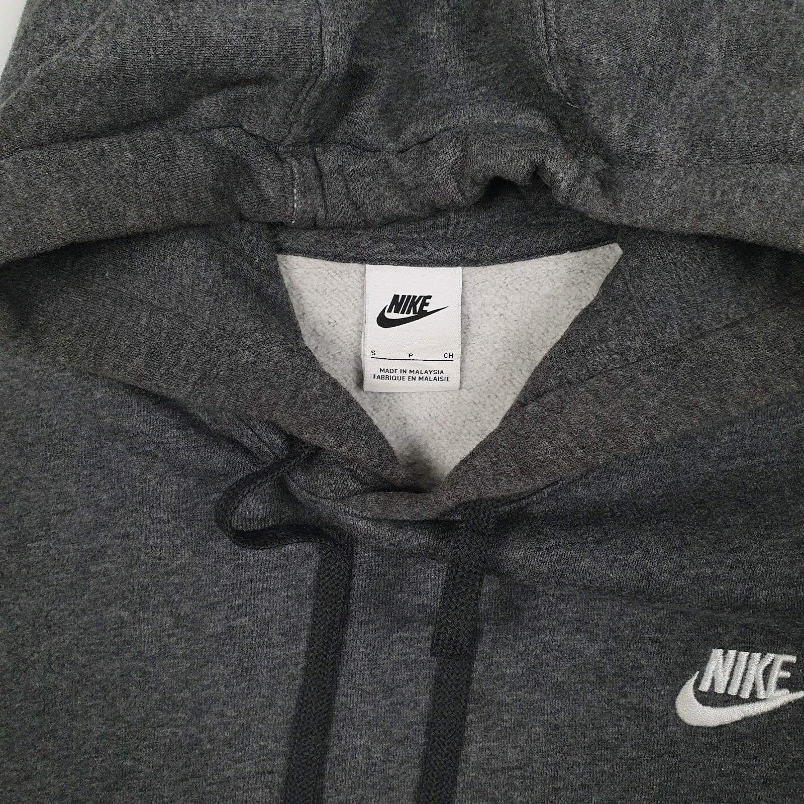 Mens Grey Nike  Hoodie Jumper
