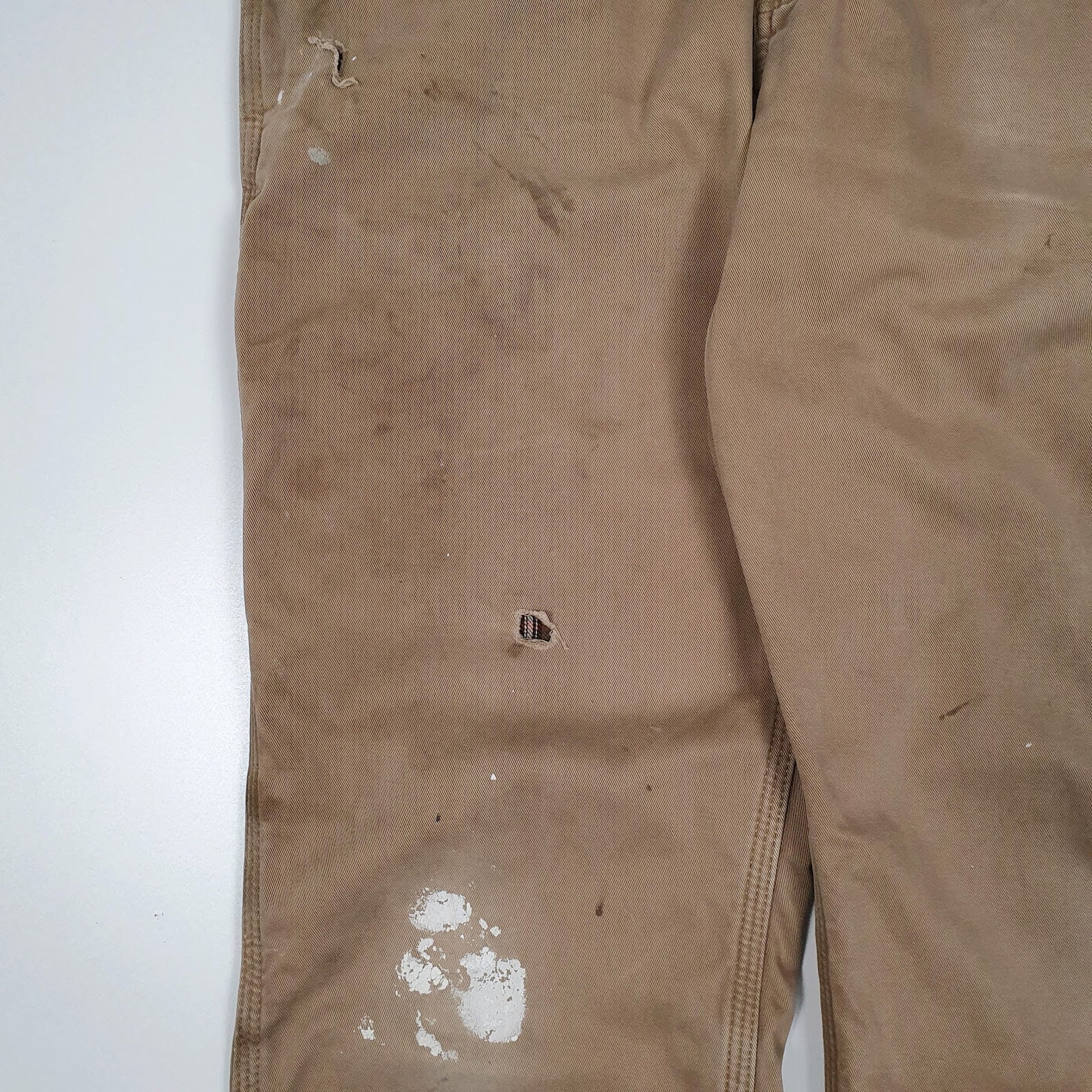 Mens Brown Carhartt Blanket Lined  Trousers