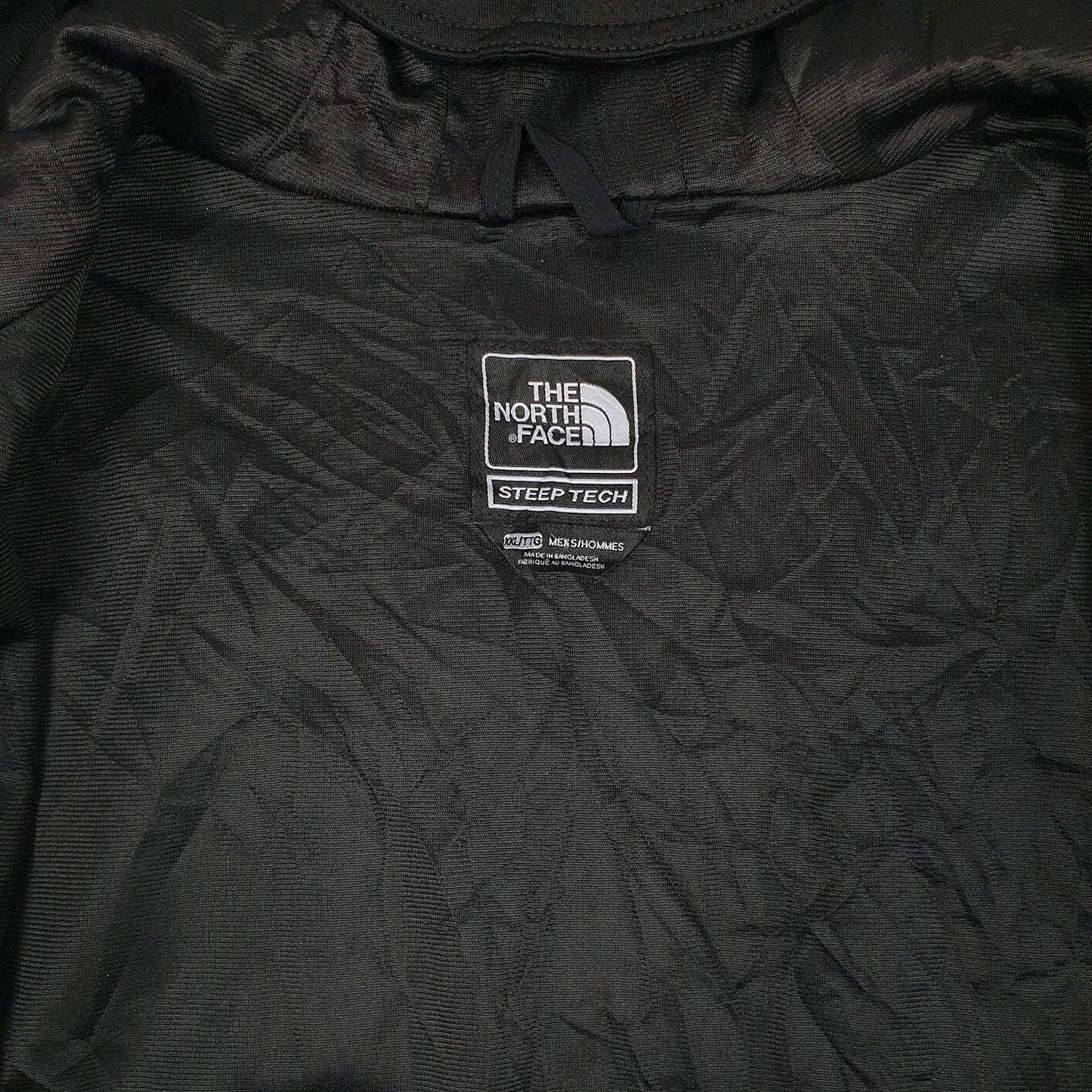 Mens Black The North Face Steep Tech Windbreaker Hoodie Coat