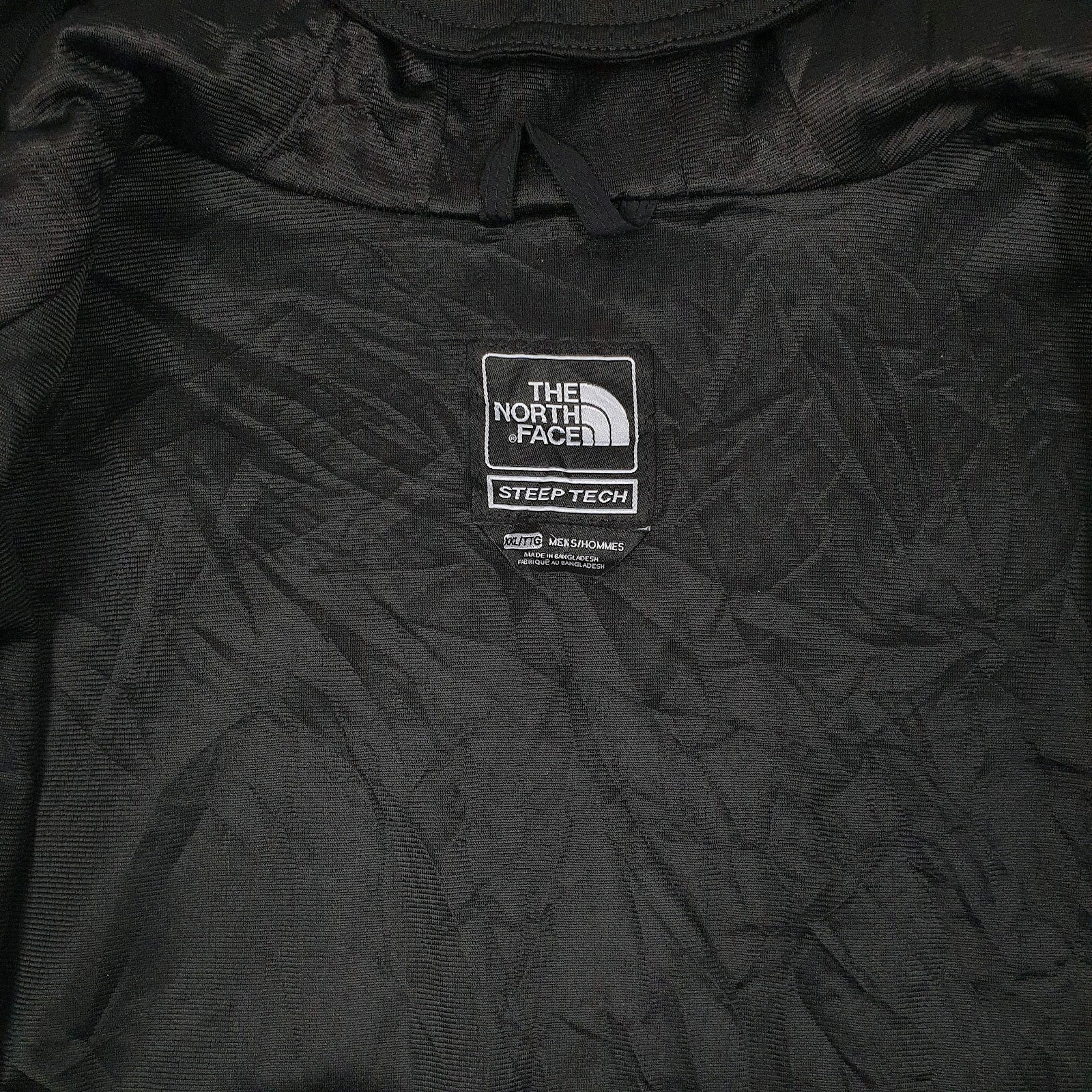 Mens Black The North Face Steep Tech Windbreaker Hoodie Coat