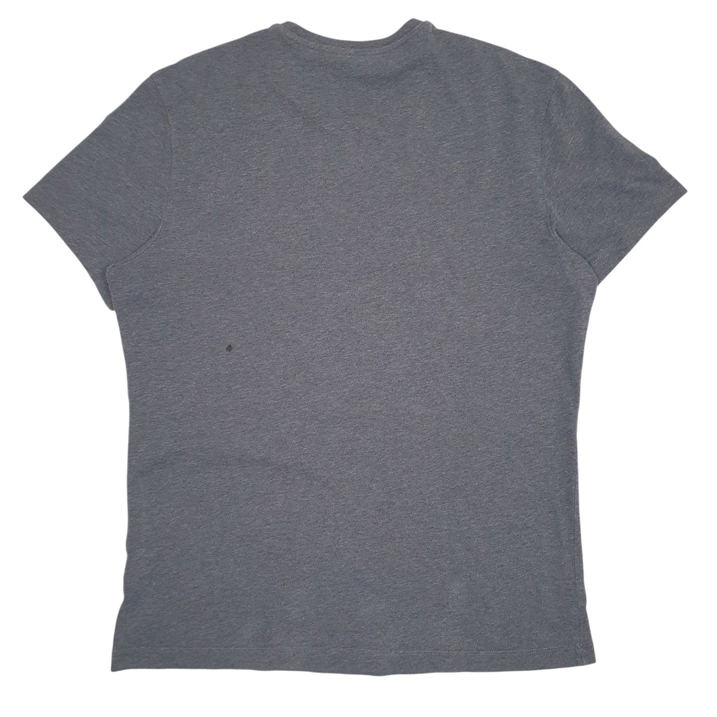 Mens Grey Calvin Klein Spellout  T Shirt