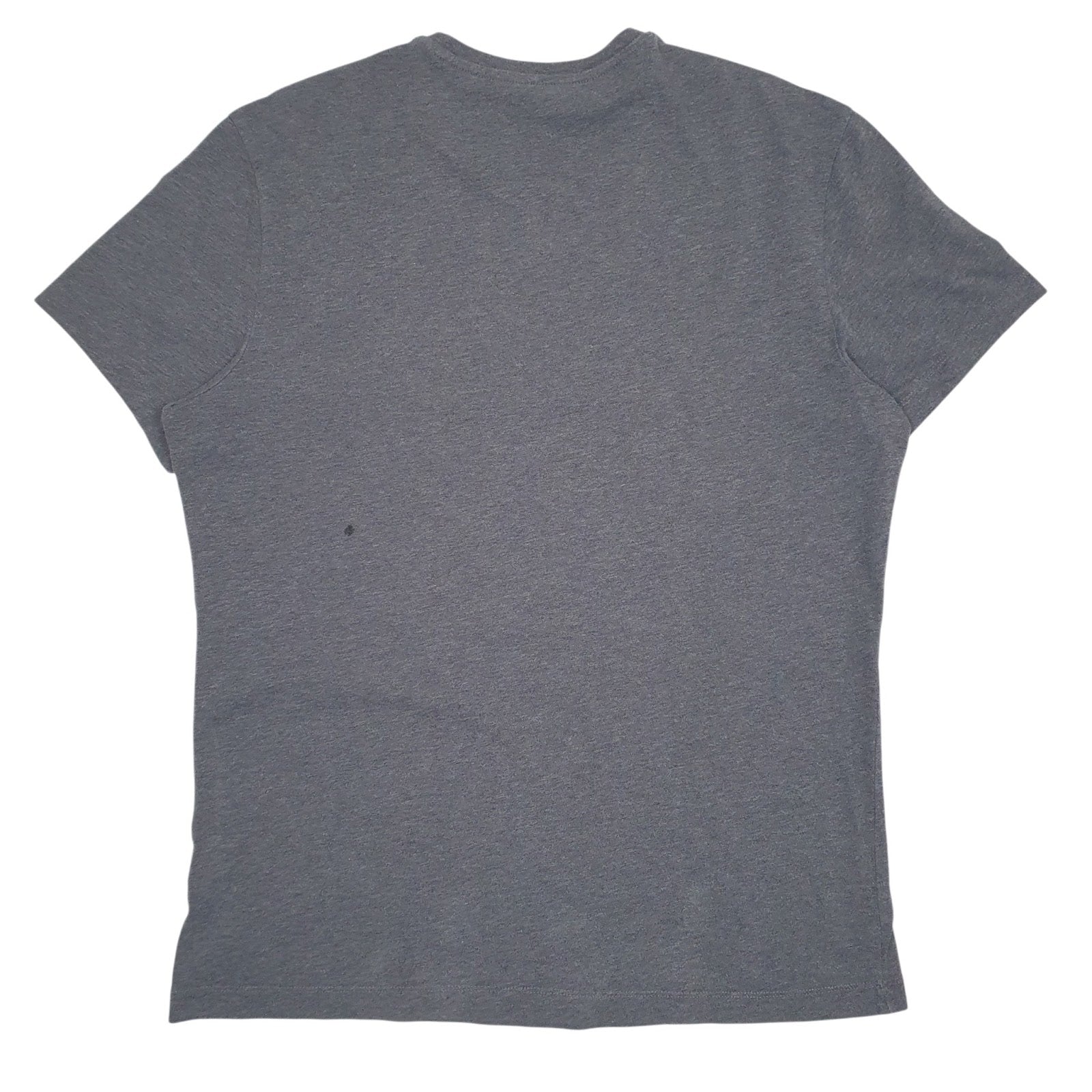 Mens Grey Calvin Klein Spellout  T Shirt