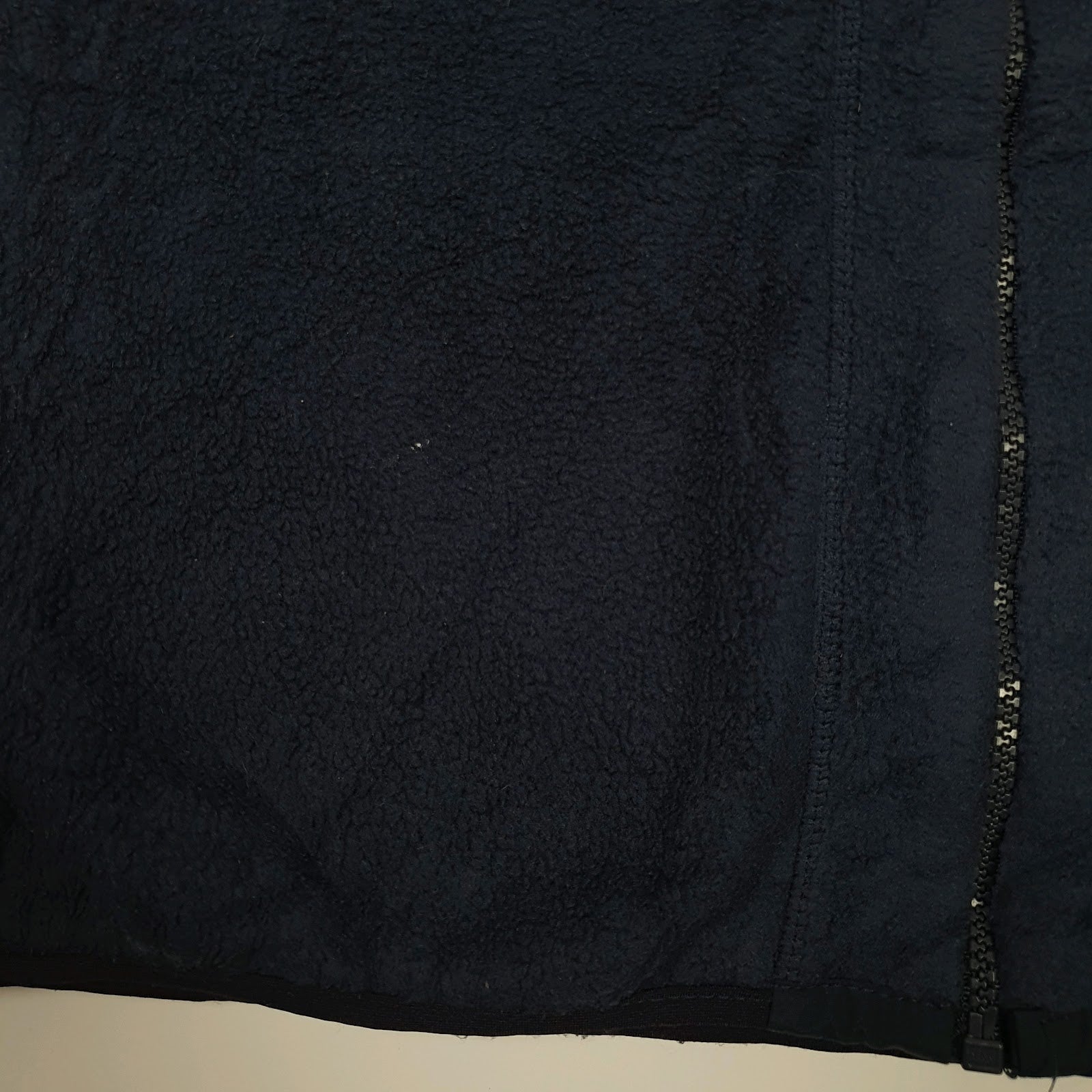 Mens Navy Patagonia Synchilla Vintage 90s Made In USA Full Zip Jumper