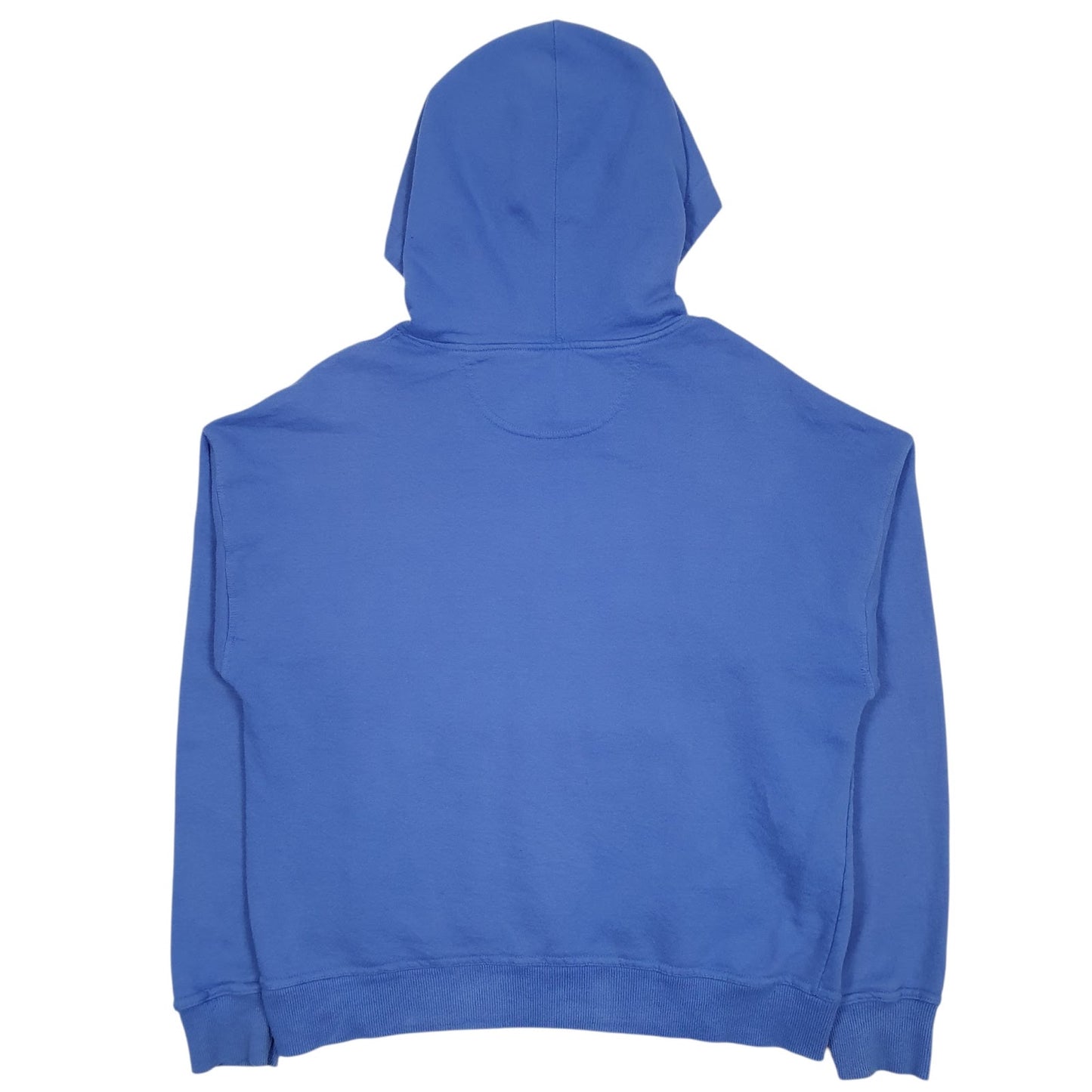 Womens Blue Champion Spellout Hoodie Jumper