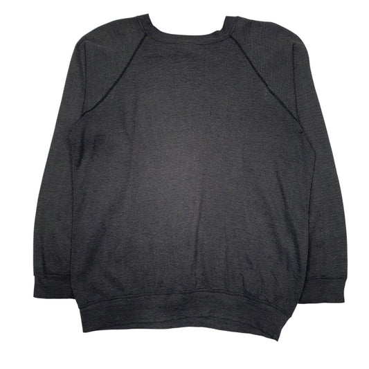 Mens Grey Lee Vintage Crewneck Jumper