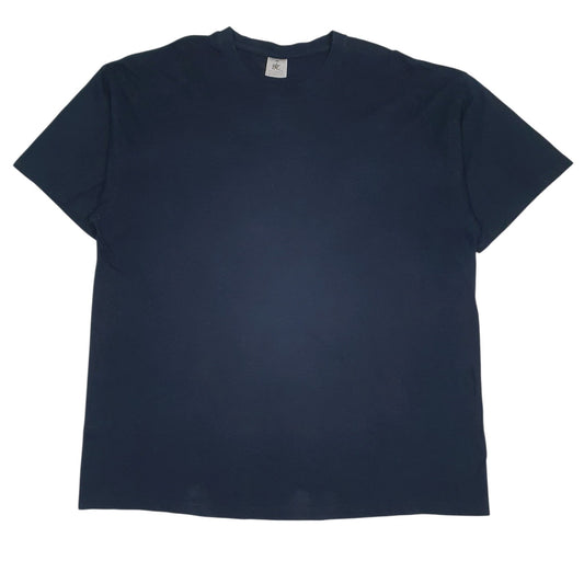 Mens Navy B&C Collection  Short Sleeve T Shirt