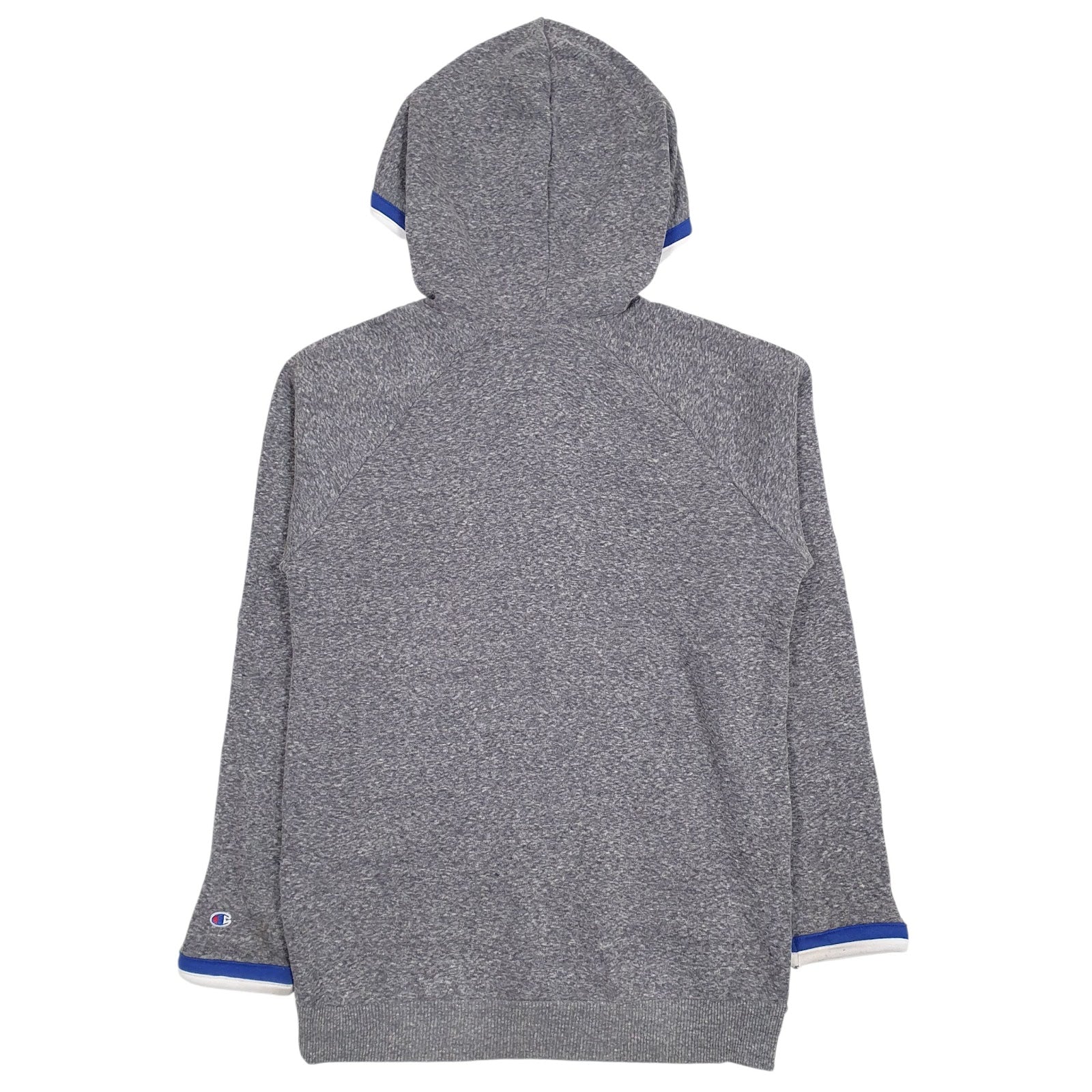 Mens Grey Champion Kansas Jayhawks Hoodie Jumper