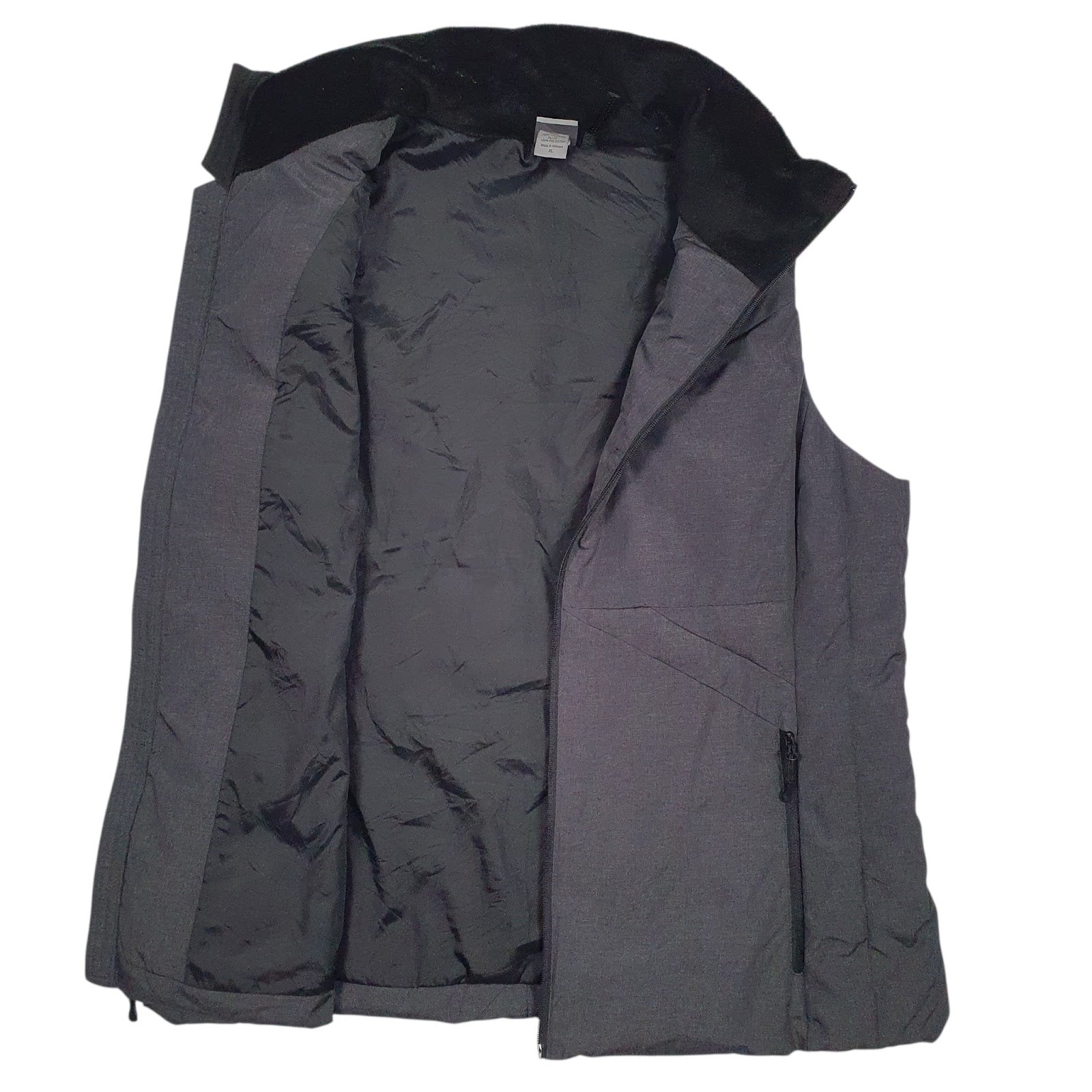 Womens Grey Champion Padded  Coat