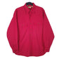 Mens Red L.L.Bean Chamois Vintage 90s Made In USA Long Sleeve Shirt