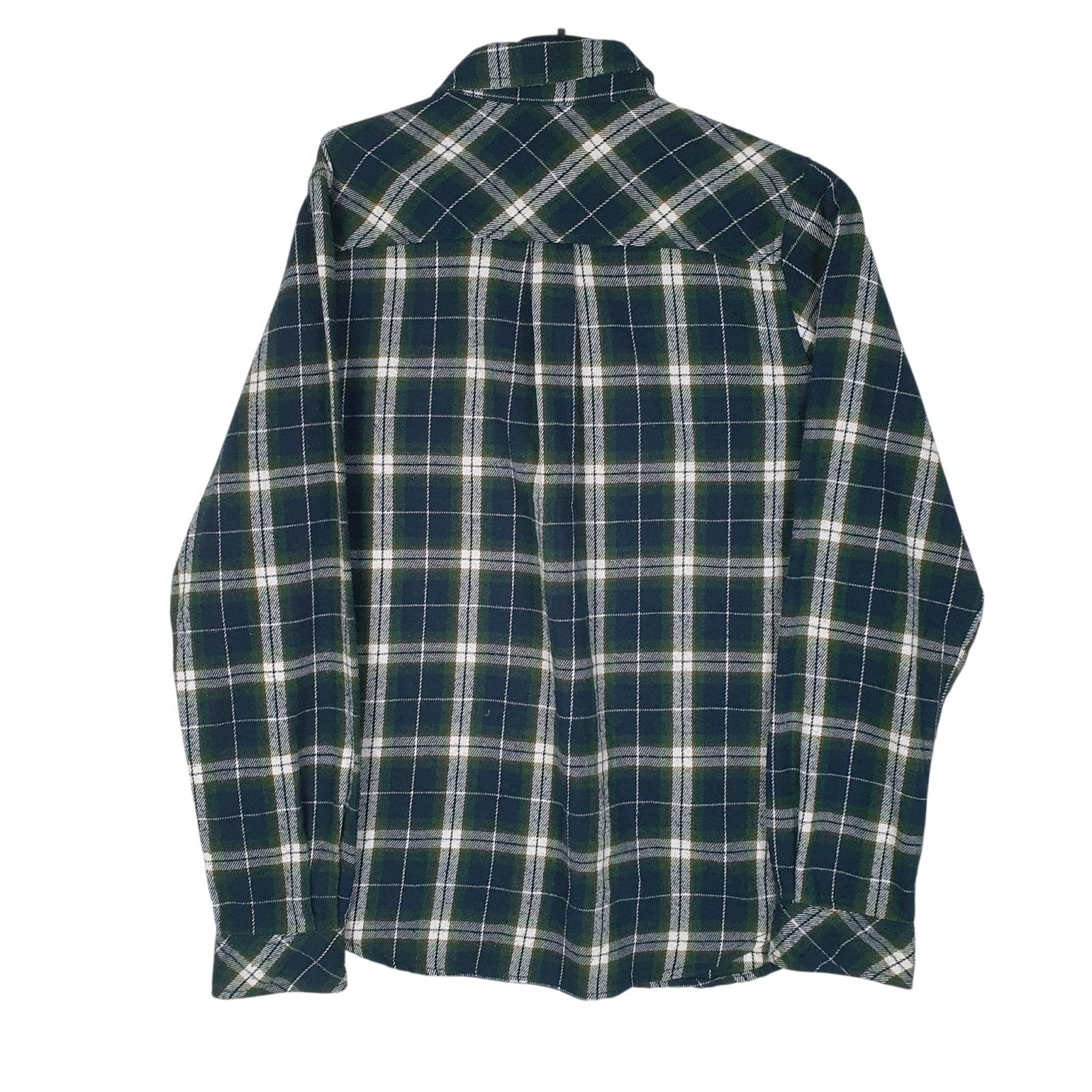 Mens Navy Earth Flannel  Shirt