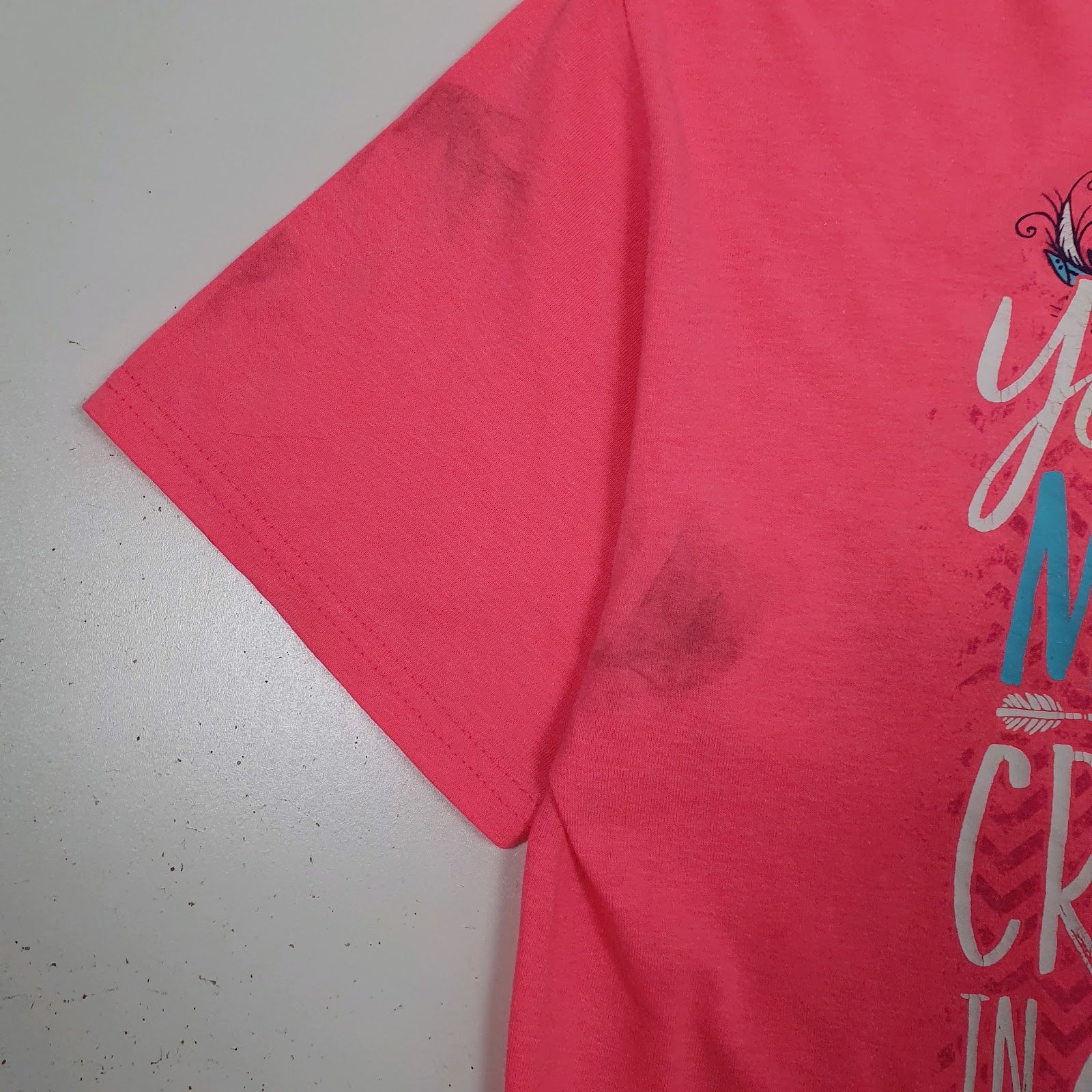 Mens Pink Fruit Of The Loom Blessed Girls  T Shirt