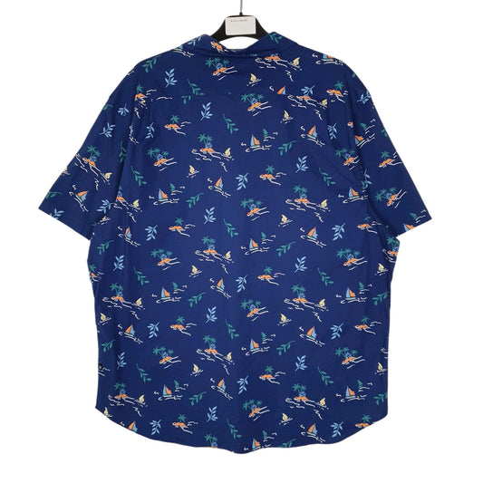 Mens Navy Nautica   Shirt