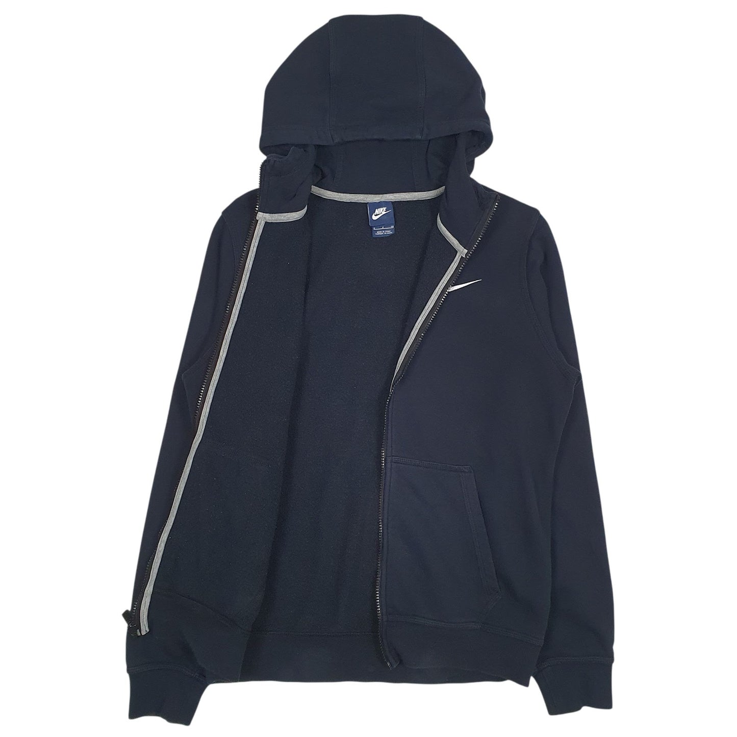 Mens Black Nike  Full Zip Jumper