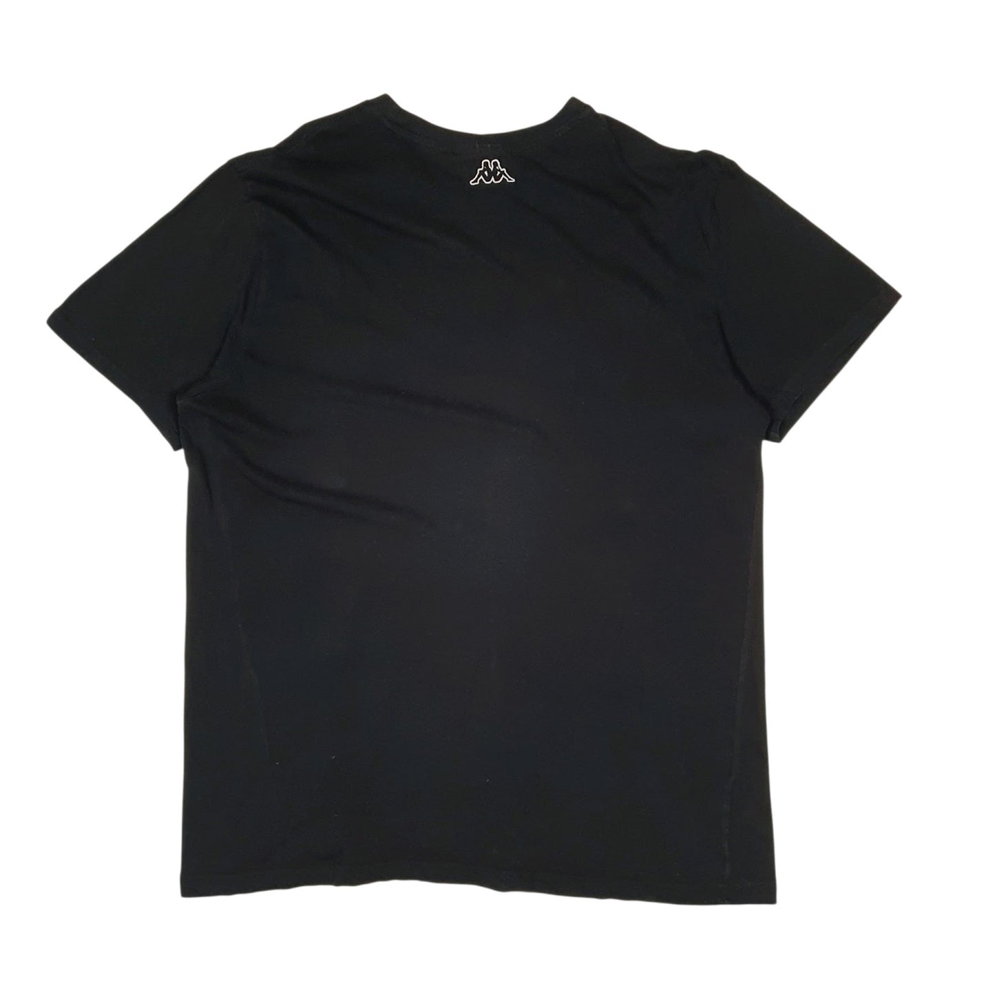 Mens Black Kappa   T Shirt