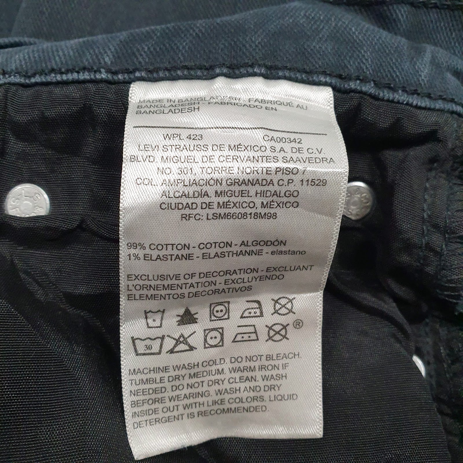 Mens Grey Levis   Jeans