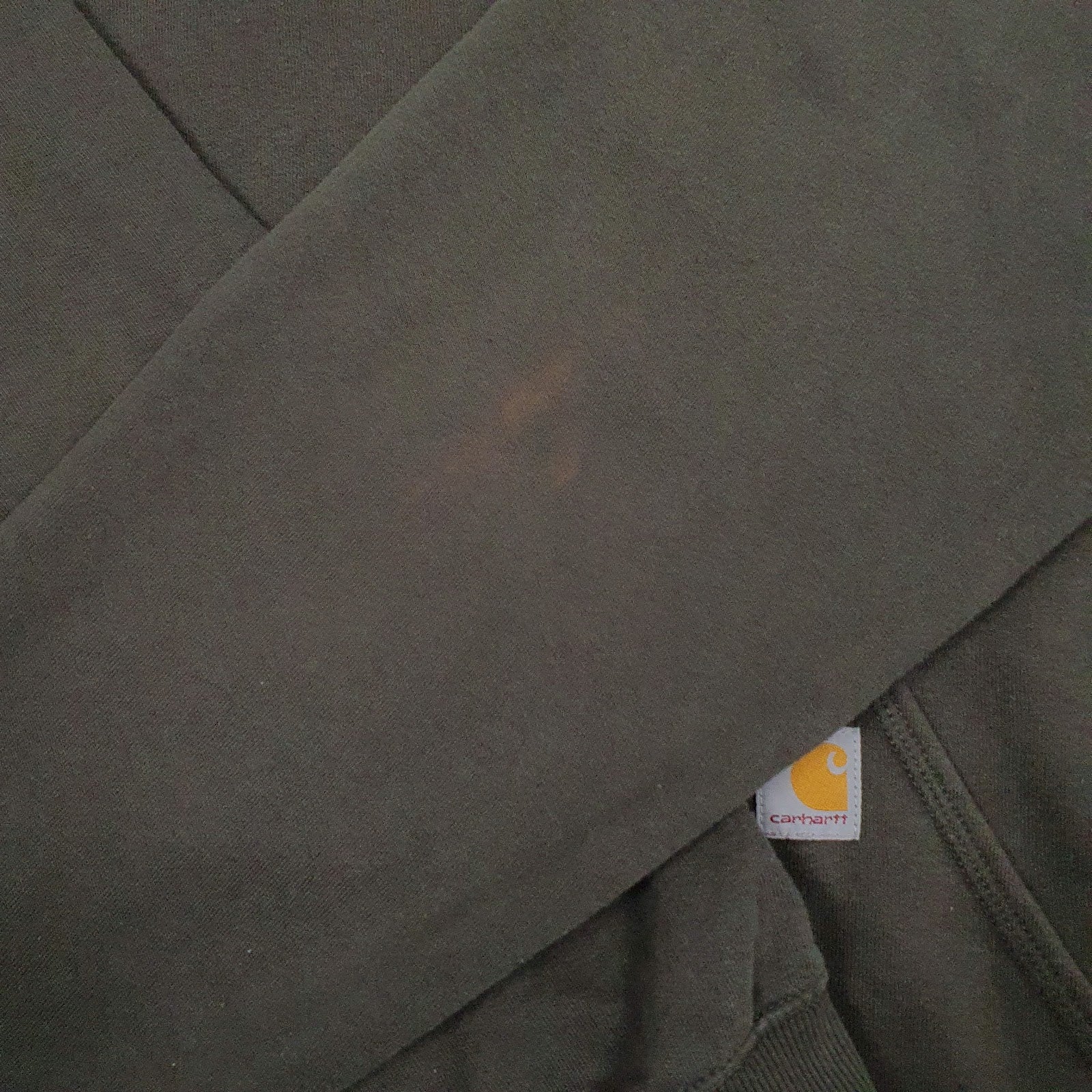 Mens Green Carhartt  Hoodie Jumper