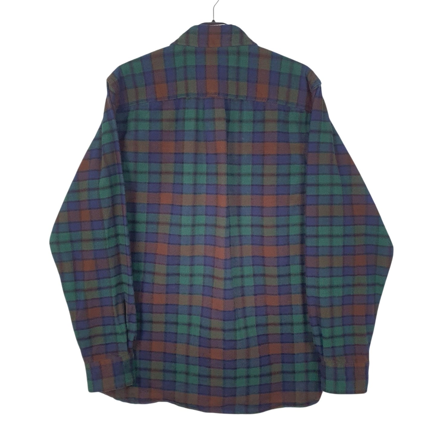 Mens Green L.L.Bean Chamois  Shirt