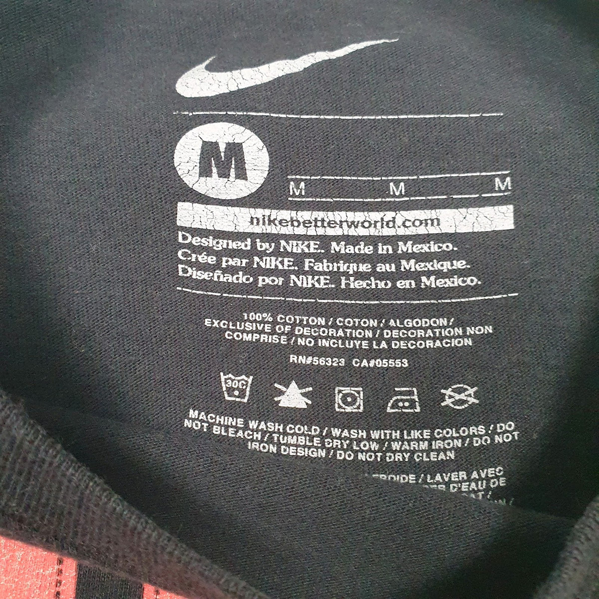 Womens Black Nike   T Shirt