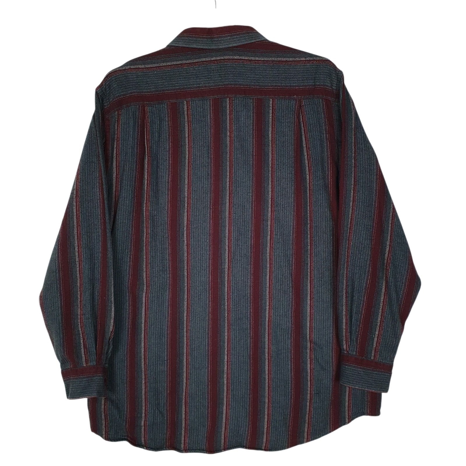Mens Grey Trelegant Plaid Flannel  Shirt