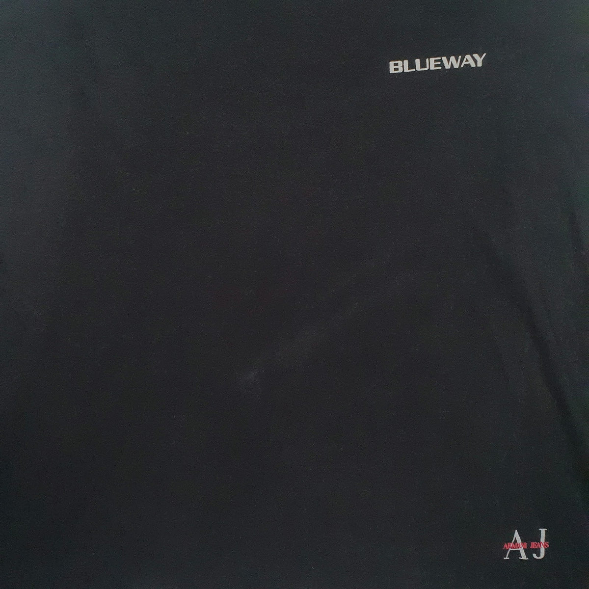 Mens Black Armani   T Shirt