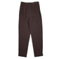 Womens Brown Sportstaff Vintage Pleated Formal Trousers