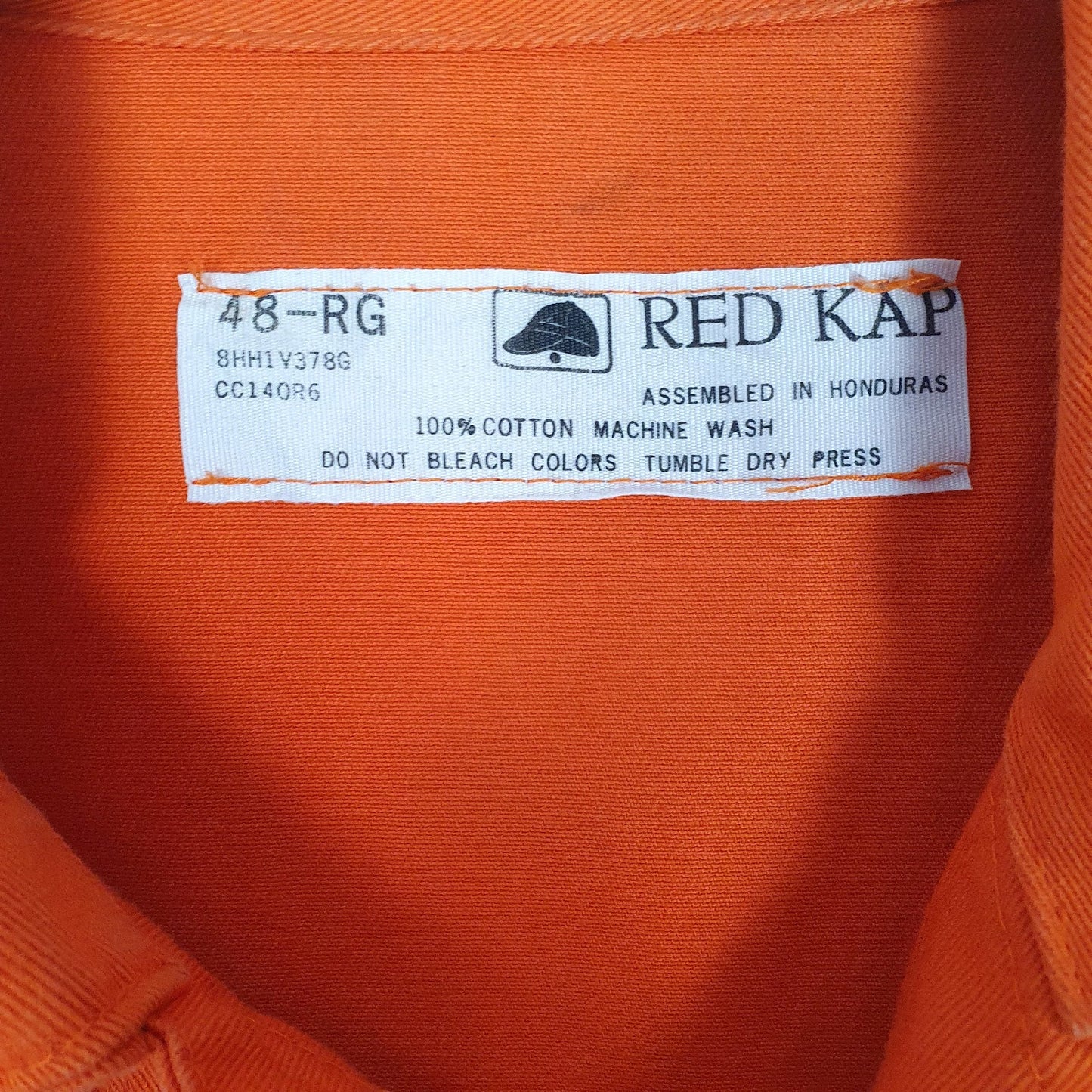 Mens Orange Red Kap   Coat