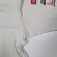Mens White Energie Crazy On Wheel Motocross  T Shirt