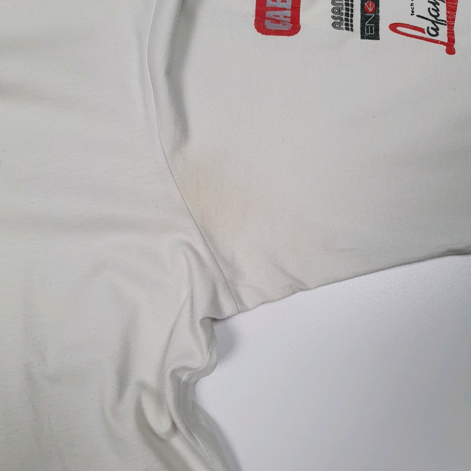 Mens White Energie Crazy On Wheel Motocross  T Shirt