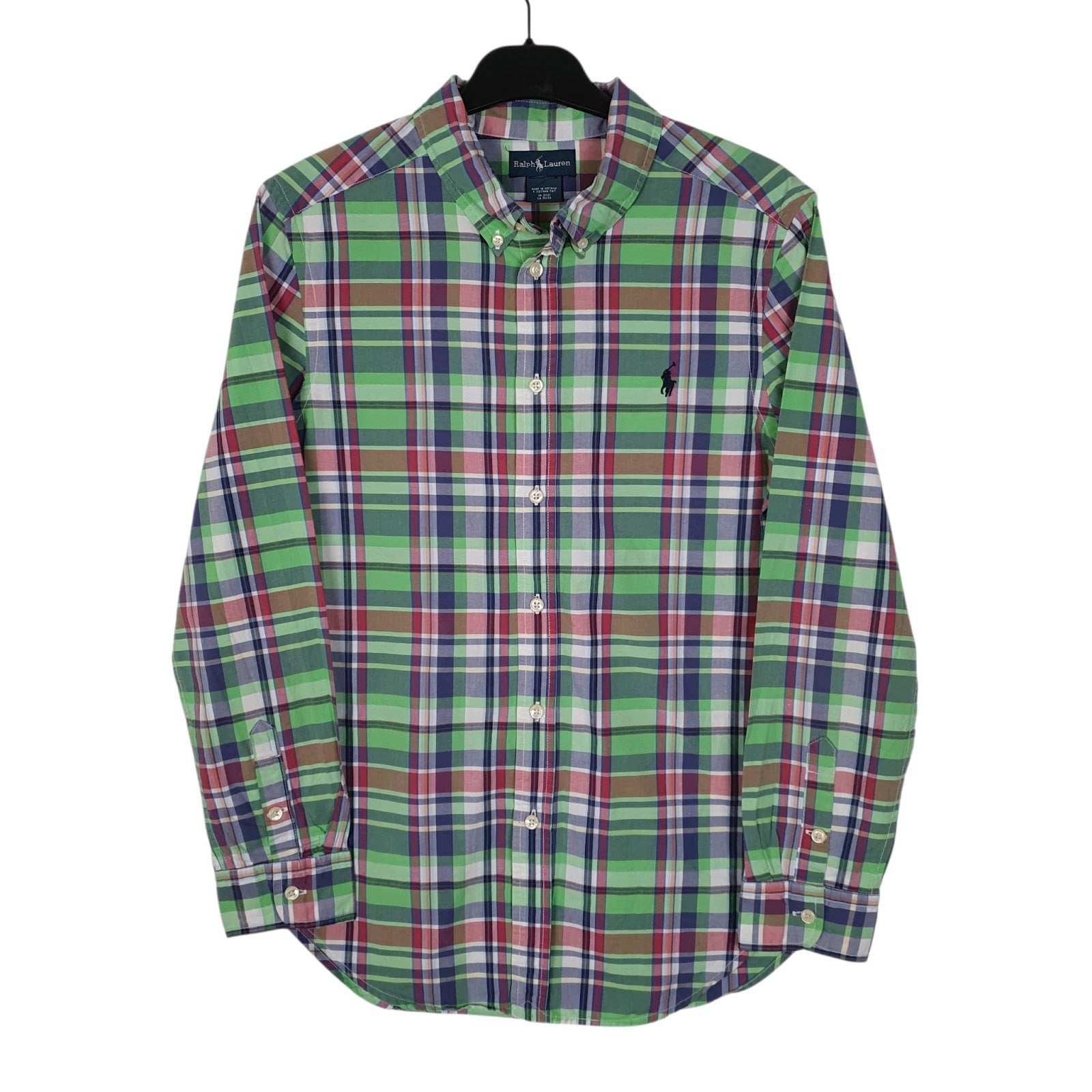 Mens Green Ralph Lauren  Long Sleeve Shirt