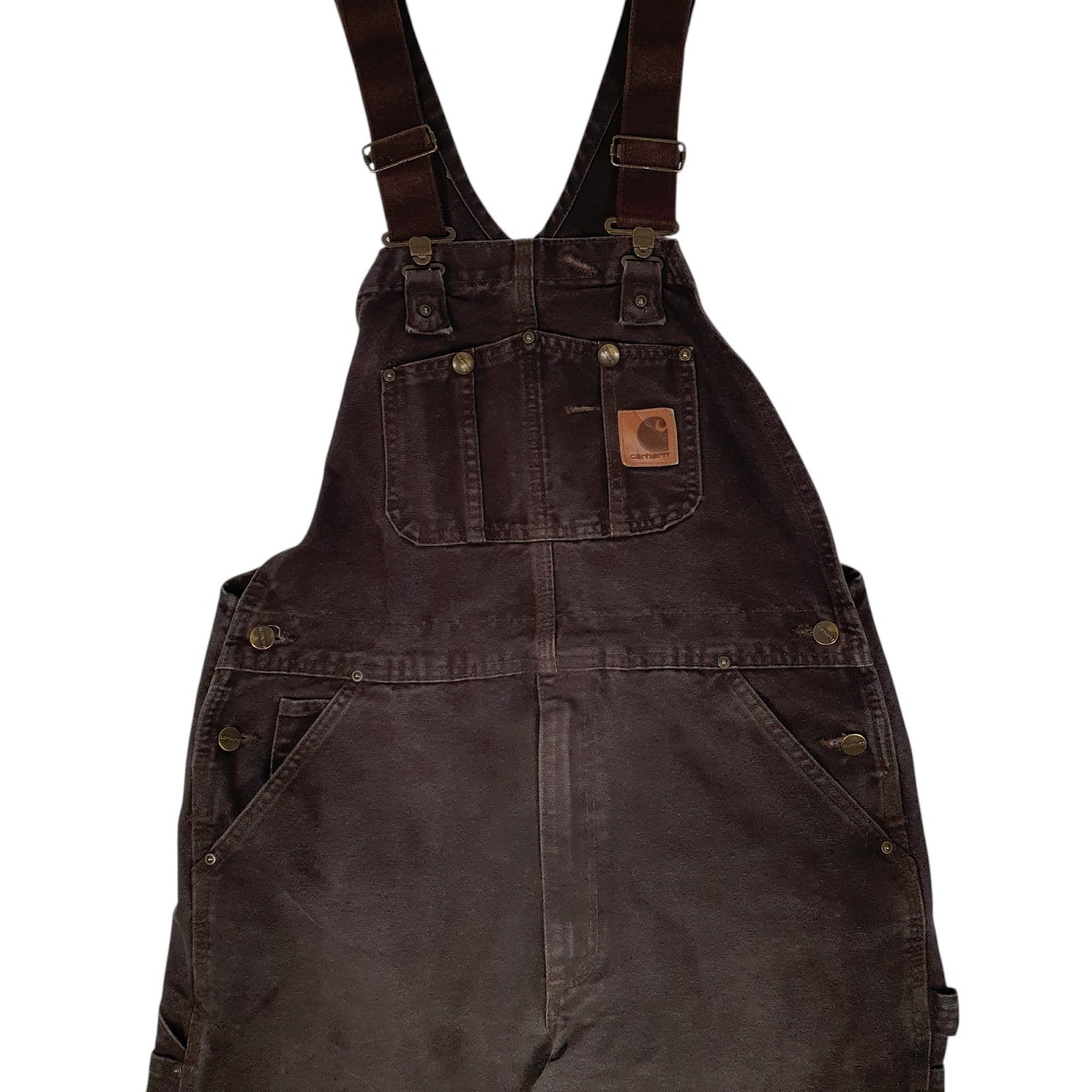 Mens Brown Carhartt R06 DKB  Trousers