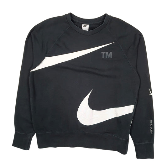 Mens Black Nike  Crewneck Jumper