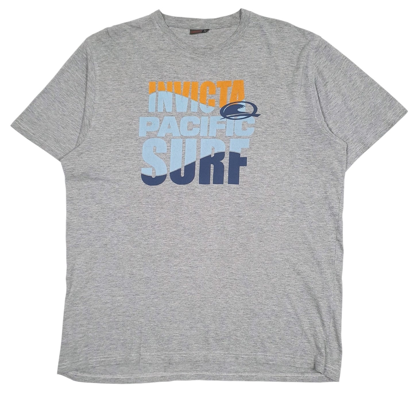 Mens Grey Invicta Pacific Surf Short Sleeve T Shirt