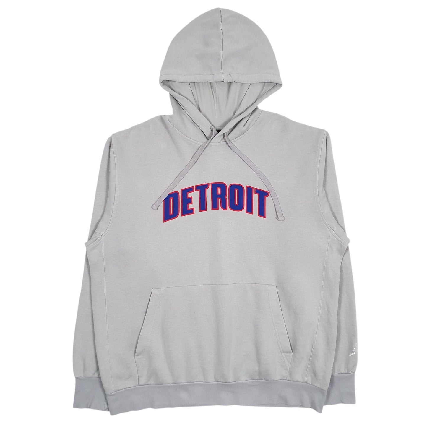 Mens Blue NBA Baggy Detroit Pistons Hoodie Jumper