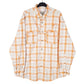 Mens Orange L.L.Bean Active Wear Long Sleeve Shirt
