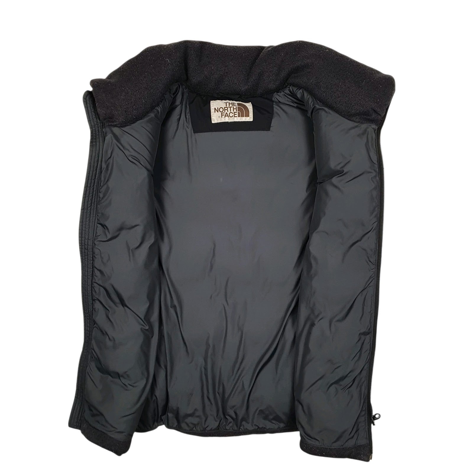 Mens Grey The North Face Nuptse Gilet Vest  Coat