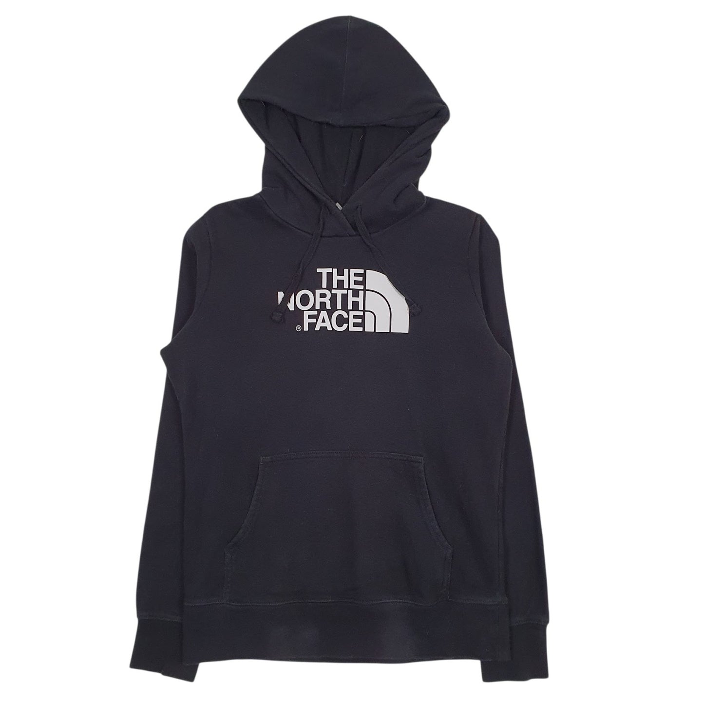 Womens Grey The North Face Spellout Hoodie Jumper