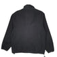 Mens Black Ralph Lauren Vintage 90s Fleece Lined Hoodie Coat