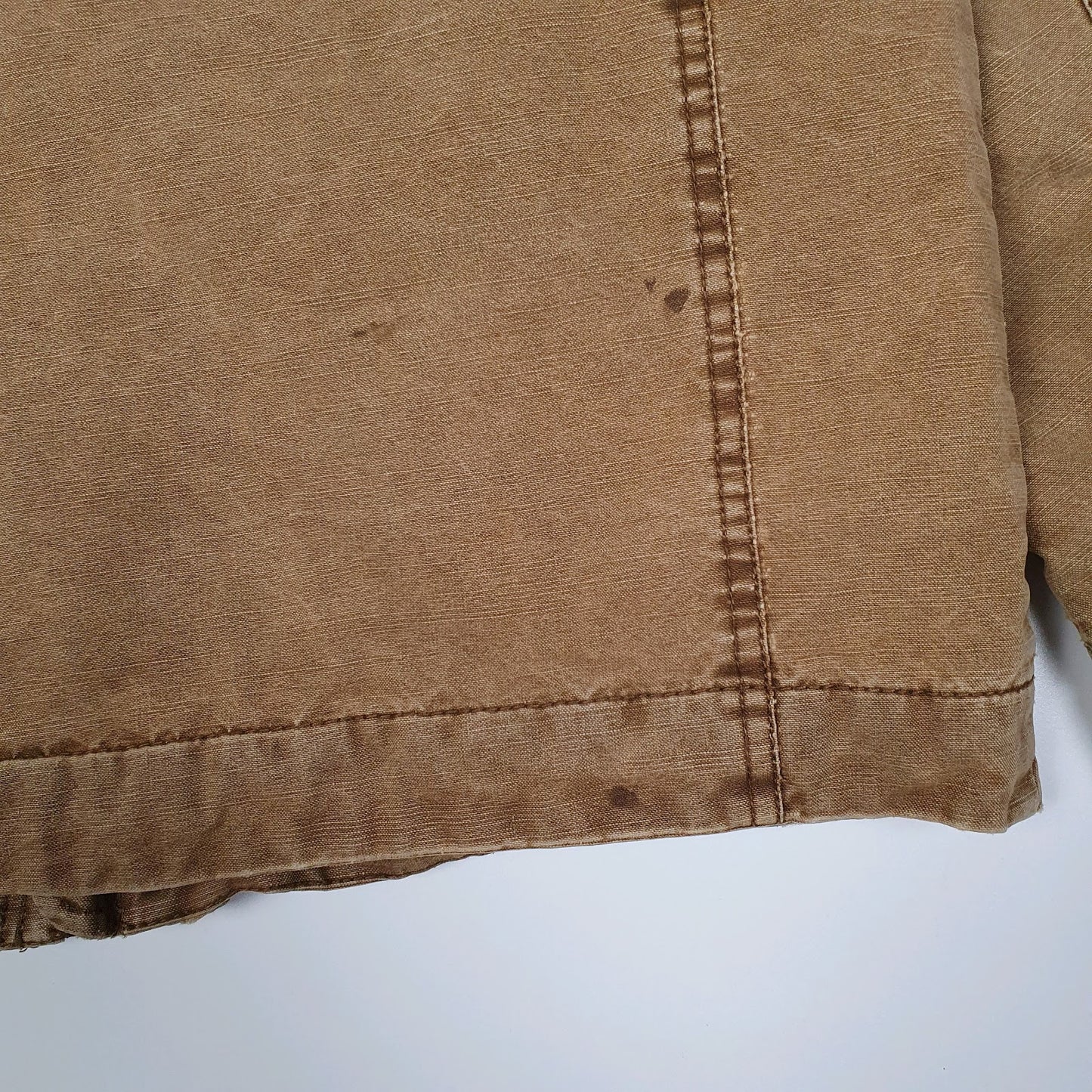Mens Brown Levis Bomber Military Chore  Coat