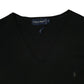Womens Black Ralph Lauren Golf Vest Jumper