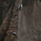 Mens Brown JC Sherpa Lined Patchwork  Coat