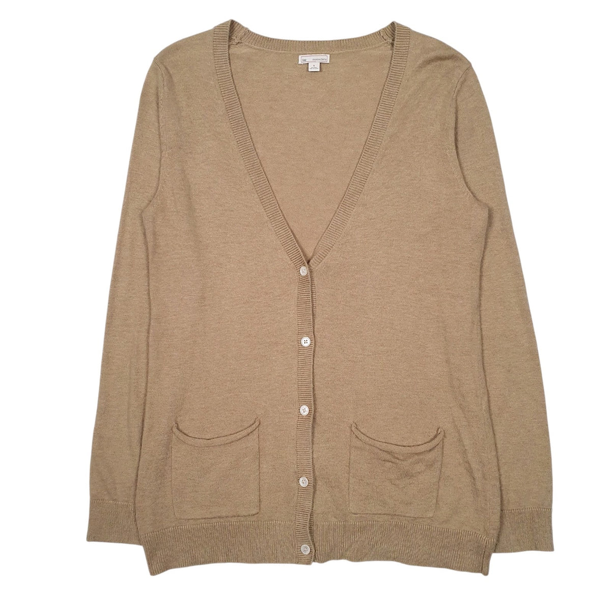 Mens Brown Gap  Cardigan Jumper