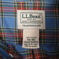 Mens Blue L.L.Bean   Shirt