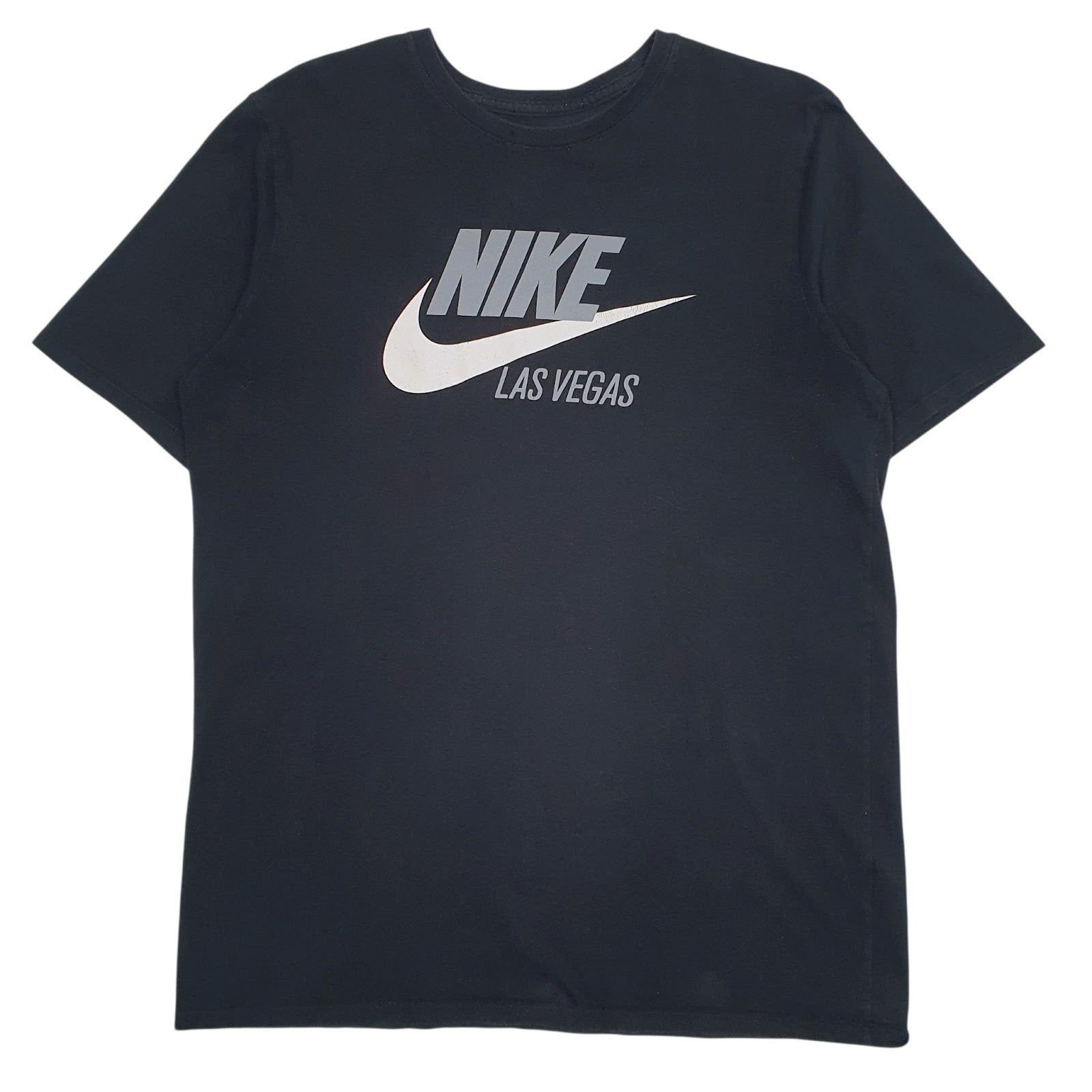 Mens Black Nike Spellout Short Sleeve T Shirt