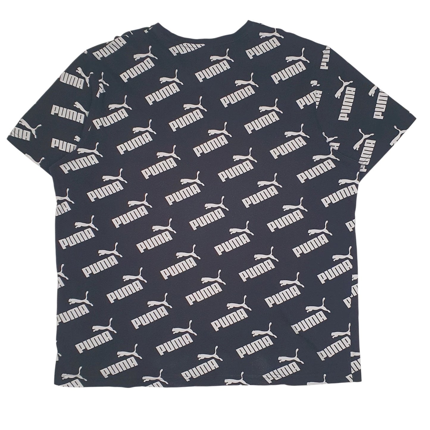 Mens Black Puma   T Shirt