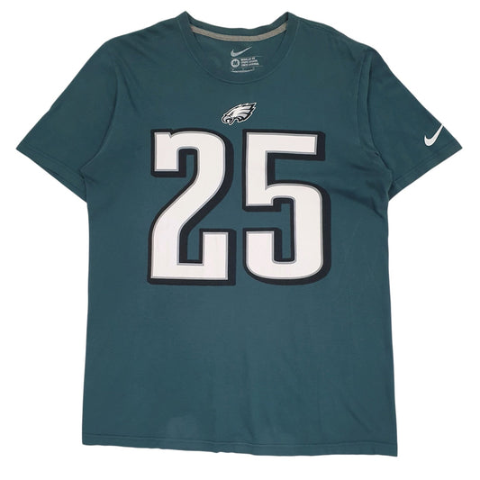 Mens Green Nike NFL Philadelphia Eagles McCoy Short Sleeve T Shirt