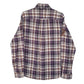 Mens Purple Unbranded Flannel  Shirt
