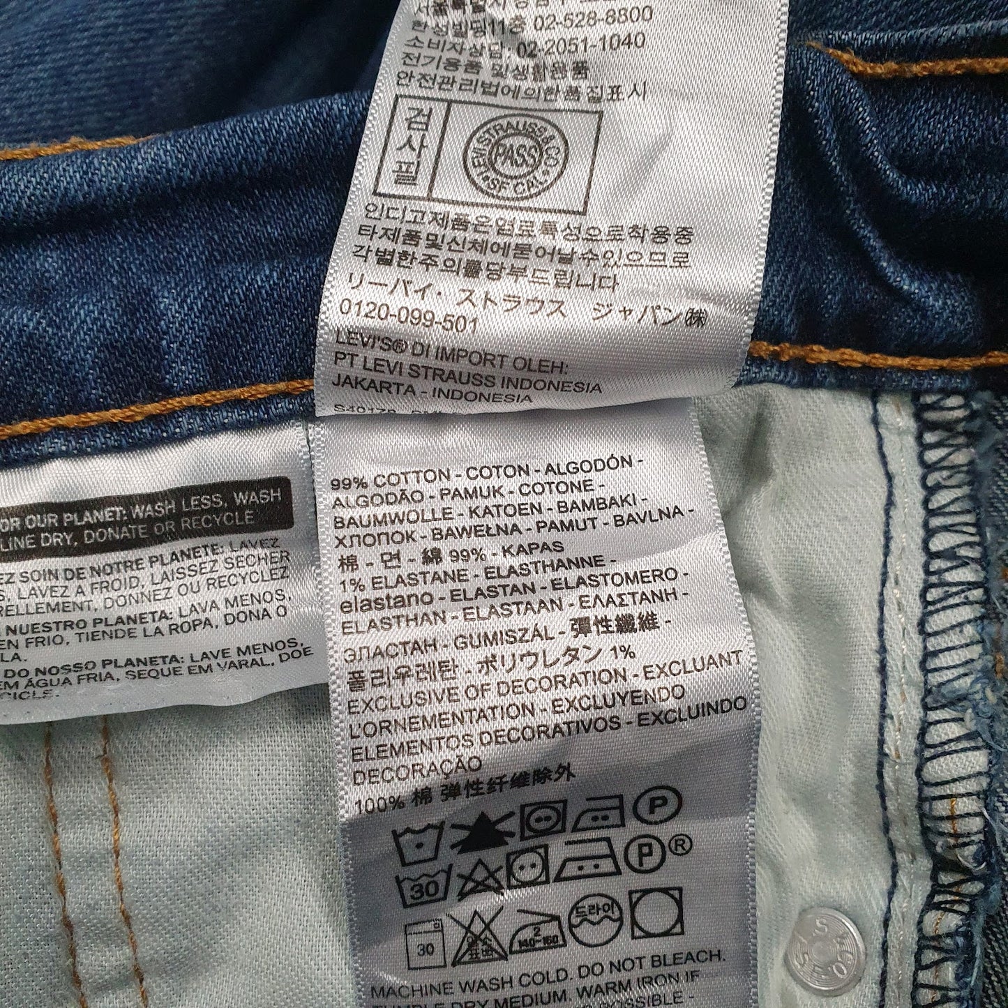 Mens Blue Levis   Jeans